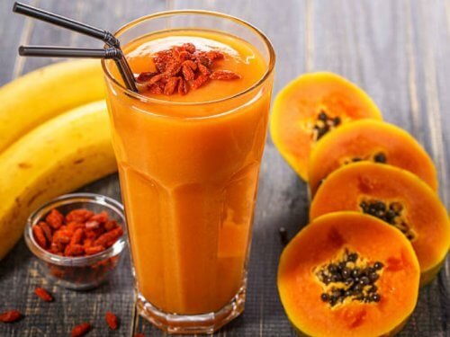 Frullato alla papaya