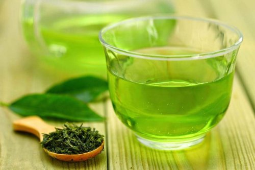 Tisana per la dieta al tè verde