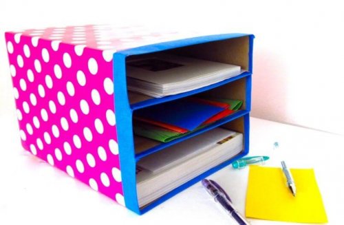 10 oggetti fai da te: scatola portaoggetti