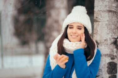 Curare la pelle grassa in inverno