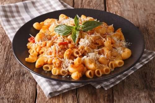Maccheroni e formaggio