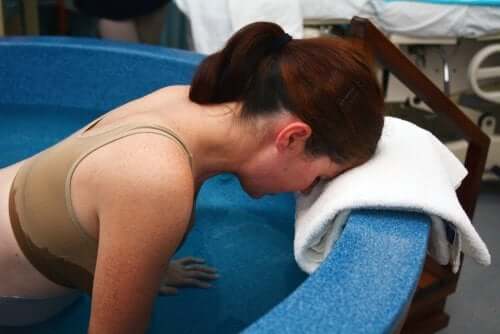 Parto in acqua, dilatazione