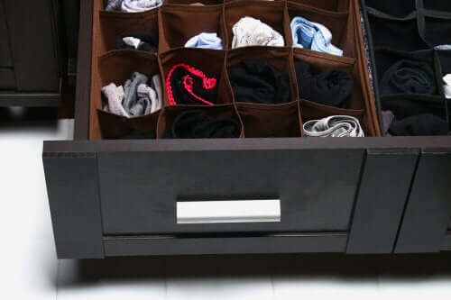Cassetto in ordine
