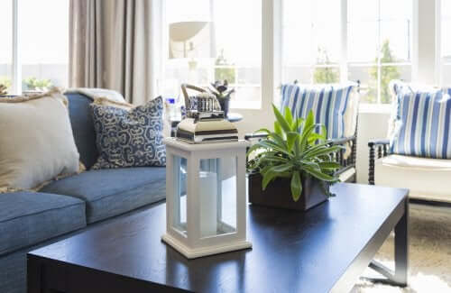 Arredamento del salotto