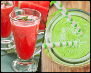 Frullati estivi da preparare con la frutta