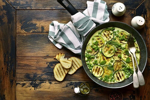 Frittata vegana alle zucchine, una ricetta saporita