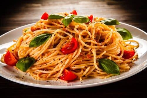 Piatto di spaghetti