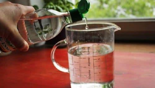 Soluzione di aceto bianco