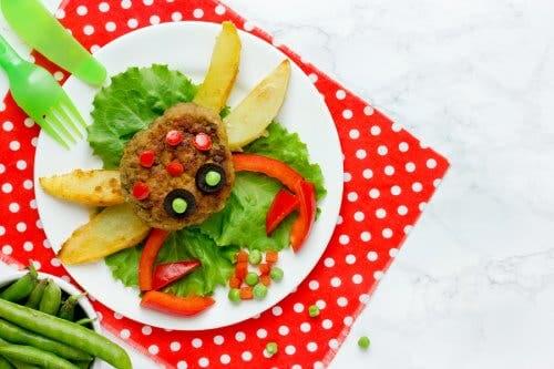 Tortino di granchio con peperoni