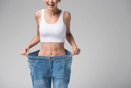 Ragazza molto magra
