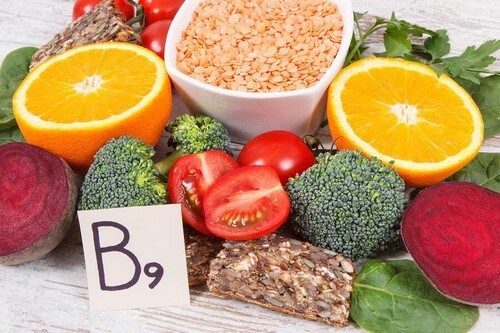 Alimenti con vitamina B o acido folico