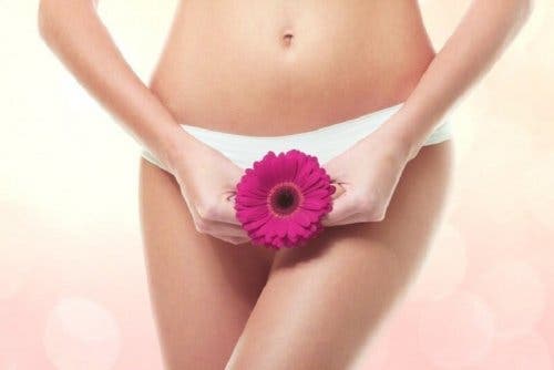 Igiene intima femminile.