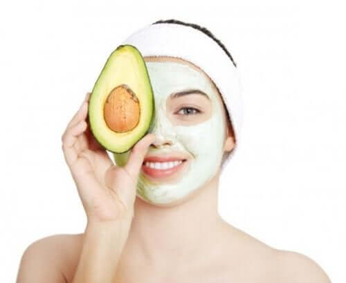 Maschera all'avocado