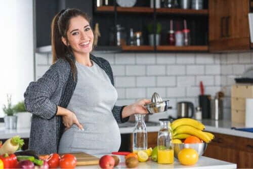 Dieta durante la gravidanza.