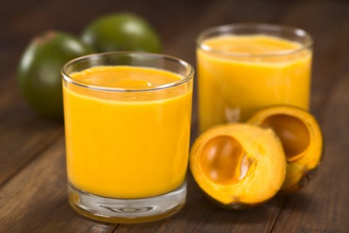 Succo di lucuma.