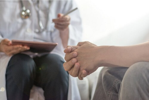 Persona dallo psicologo.