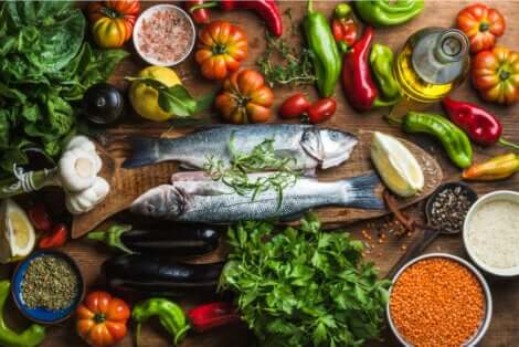 Dieta mediterranea per prevenire lo invecchiamento immunitario.