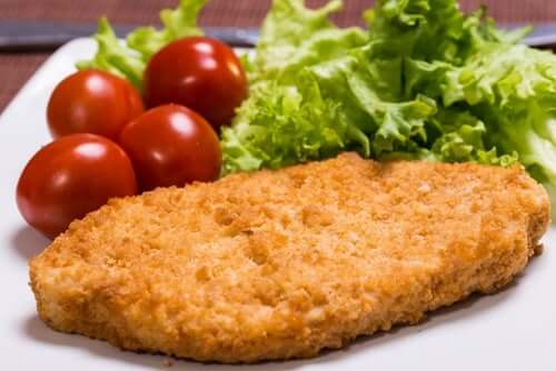 Cotolette di pollo ripiene.
