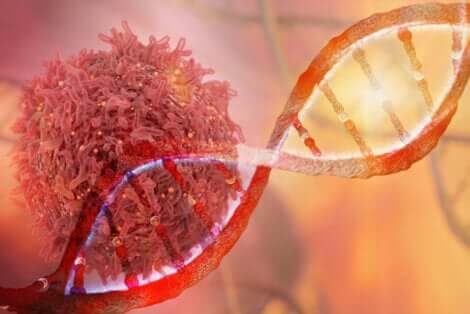 Mutazioni genetiche delle cellule cancerose.