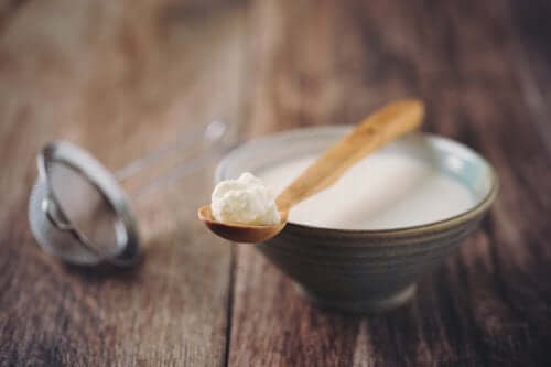 Acqua e kefir.