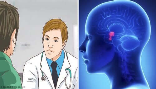 Visita specialistica per l'ipofisi.