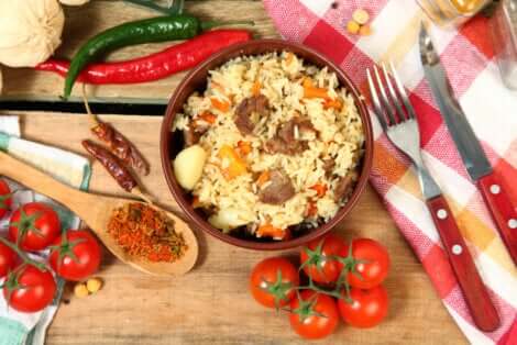 Ricetta a base di bulgur.