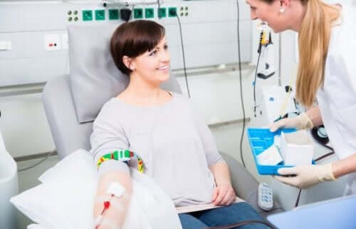 Donazione del sangue.
