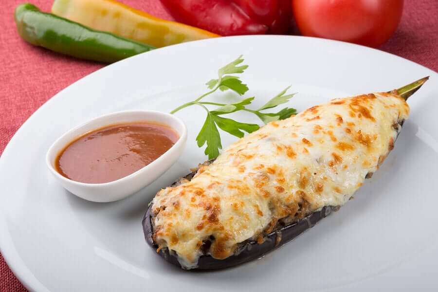 Sandwich di melanzana.