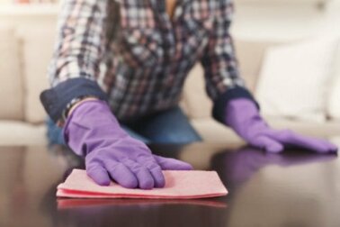 Sbarazzarsi della polvere accumulata