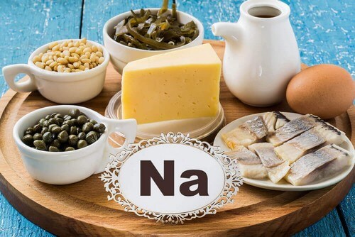 Alimenti ricchi di sodio.