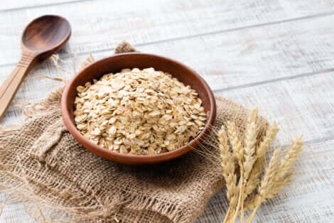 Ciotola di avena.