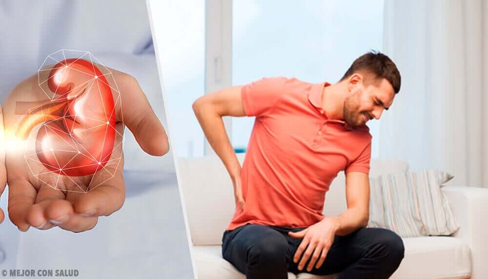 Uomo con coliche renali.