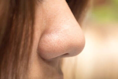 Naso femminile.