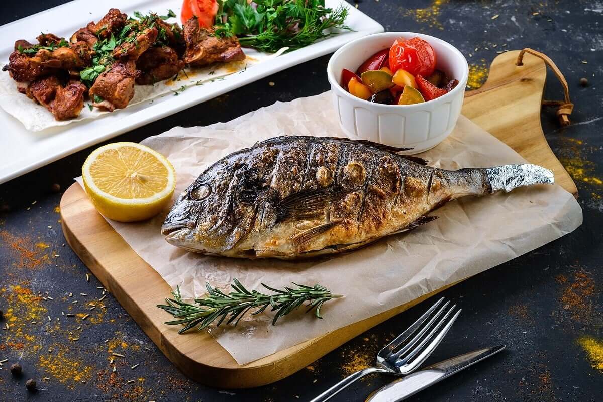 Pesce al forno