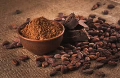 Il cacao tra gli alimenti che creano dipendenza.