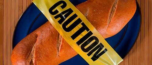 Mangiare senza glutine.