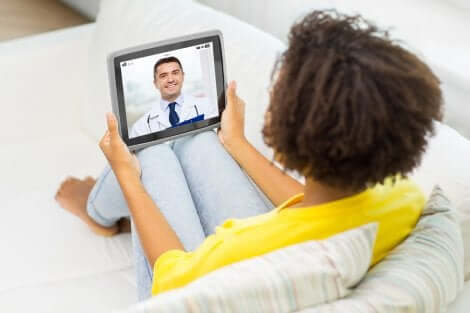 Telemedicina: visita medica a distanza.