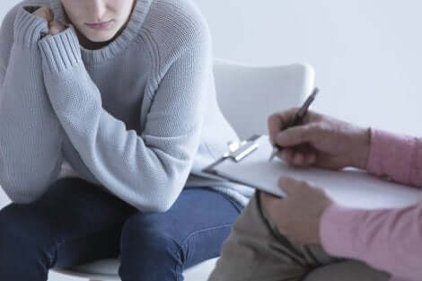 Ipocondria: seduta di psicoterapia.