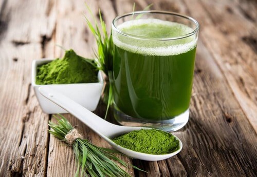 Bevanda alla spirulina.