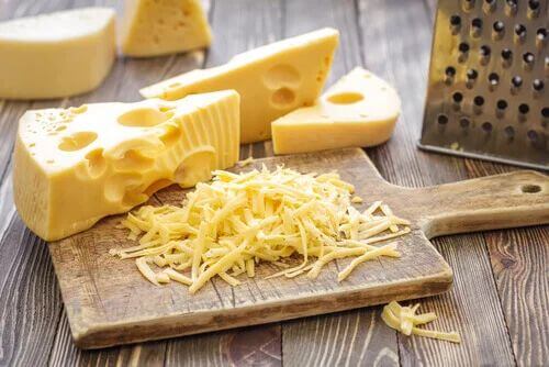 Presentazione di formaggio.