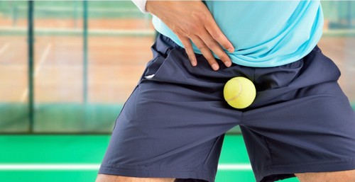 Trauma testicolare da sport.