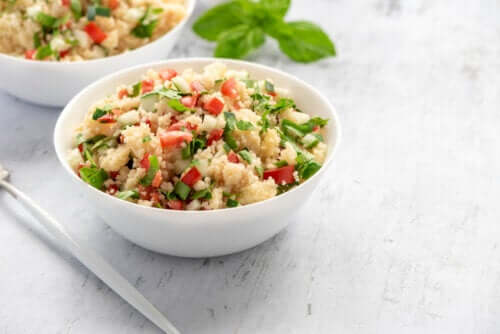 Cuscus con verdure.