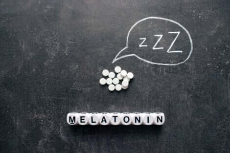 Integratori di melatonina.