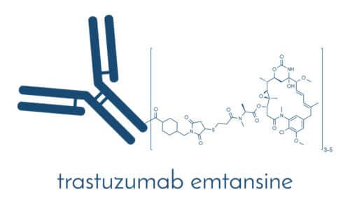 Formula chimica del trastuzumab.