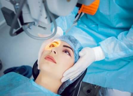 Glaucoma ad angolo aperto: chirurgia laser.