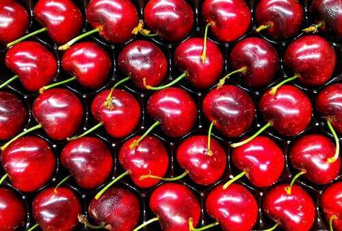 Ciliegie rosse.