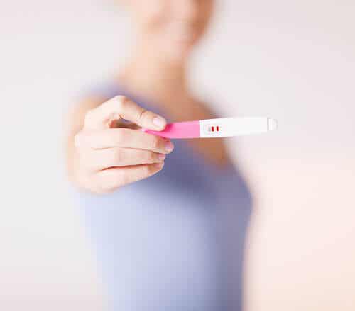 Integratori alimentari per la gravidanza: test di gravidanza.