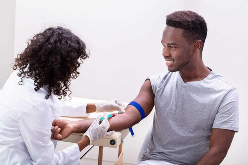 Analisi del sangue.