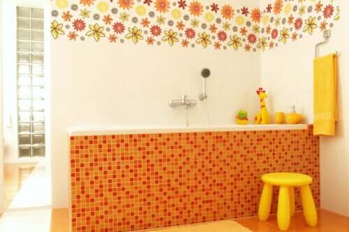 Abbellire il bagno dei bambini: 7 idee