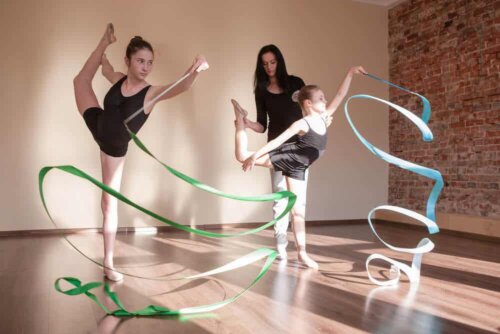 Ginnastica artistica.